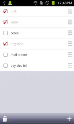 Checklist android App screenshot 2